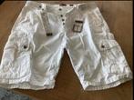 Bermuda broek, Kort, Wit, Maat 46/48 (XL) of groter, Nieuw