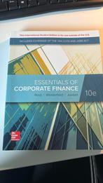 Essentials of Corporate Finance, Ophalen of Verzenden, Beta, WO