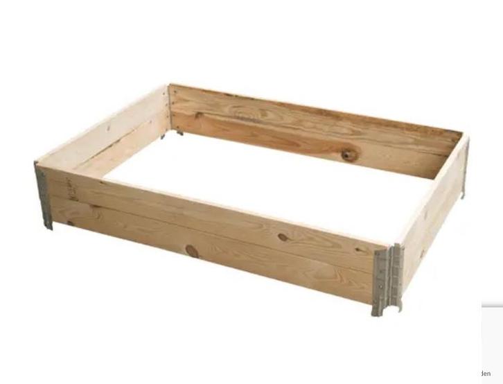 Partij Pallet opzetranden opzetrand, Doe-het-zelf en Verbouw, Hout en Planken, Zo goed als nieuw, Pallet, Overige houtsoorten