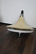 Antieke spage age lamp - heksen hoed model, Huis en Inrichting, Lampen | Hanglampen, Ophalen, Gebruikt, Metaal, Minder dan 50 cm