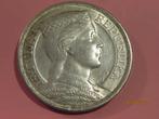 No.787- Letland 5 Lati Zilver munt 1929, Ophalen of Verzenden, Overige landen, Losse munt, Zilver