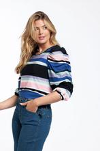 Studio anneloes flow stripe blouse XL travelstof, Kleding | Dames, Blouses en Tunieken, Ophalen of Verzenden, Zo goed als nieuw