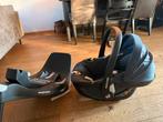 Maxi Cosi FamilyFix 360 + Maxi Cosi pebble 360 blauw, Kinderen en Baby's, Autostoeltjes, Ophalen, Gebruikt, Zijbescherming, Isofix