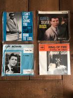 Cliff Richard, Ray Charles, Johnny Cash singles, Cd's en Dvd's, Vinyl | Jazz en Blues, Ophalen of Verzenden, Zo goed als nieuw