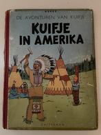 Kuifje in Amerika (1947) - herdruk, Gelezen, Ophalen of Verzenden, Eén stripboek