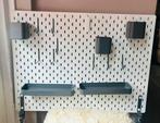 SKÅDIS Ophangbord, combinatie, wit, 76x56 cm, Huis en Inrichting, Ophalen of Verzenden, Zo goed als nieuw