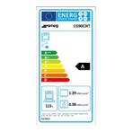 SMEG inductie fornuis CG90CIXT -, Witgoed en Apparatuur, SMEG Nederland BV, 60 cm of meer, Nieuw, Energieklasse A of zuiniger