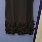 Addy van den Krommenacker feestelijke jurk bloemappl.S 50378, ., Zwart, Addy van den Krommenacker, Ophalen of Verzenden