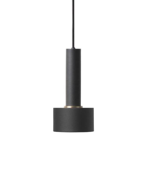 Ferm Living Disc black high black nieuw in doos twv € 178,00, Huis en Inrichting, Lampen | Hanglampen, Nieuw, Minder dan 50 cm
