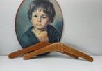 2 retro skai kleerhangers, Verzamelen, Retro, Ophalen of Verzenden, Huis en Inrichting