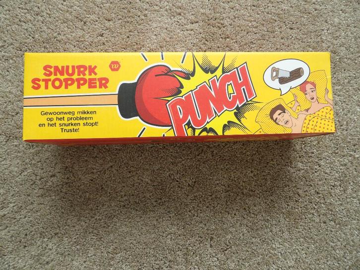 NIEUW SNURK STOPPER zeer grappig als kado als iemand snurkt, Hobby en Vrije tijd, Feestartikelen, Nieuw, Ophalen of Verzenden