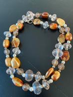 Vintage jaren ‘60 kunststof kralenketting -90 cm-, Sieraden, Tassen en Uiterlijk, Armbanden, Ophalen of Verzenden, Zo goed als nieuw