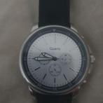 Quartz Horloge   & Leer, Overige merken, Leer, Staal, Polshorloge