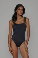 Versace badpak mt 4 = 38, Kleding | Dames, Badmode en Zwemkleding, Ophalen of Verzenden, Zo goed als nieuw, Zwart, Badpak
