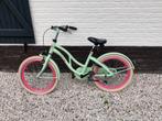 Alpina Meidenfiets - 20inch - mintgroen met roze, Fietsen en Brommers, Ophalen, Gebruikt, Alpina, Handrem