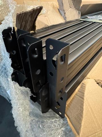 ✅ Grootvaks legbord stelling magazijn (black on black) NIEUW beschikbaar voor biedingen