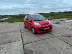 PEUGEOT 107 . 1.0 5-DRS 2008  ROOD  MET AIRCO  EN 5 DEURS, Voorwielaandrijving, Stof, Zwart, 4 stoelen