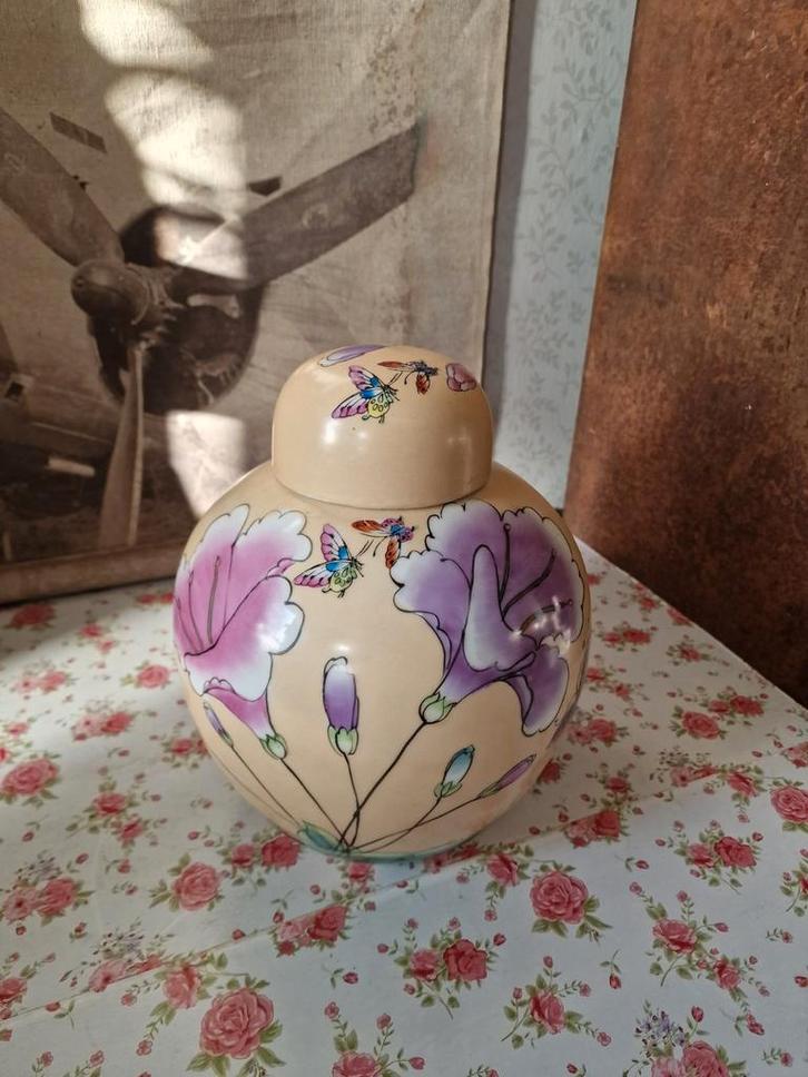 Grote chinese gemberpot, Antiek en Kunst, Curiosa en Brocante, Ophalen of Verzenden