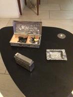 Zwaar verzilverd rookstel, Antiek en Kunst, Ophalen of Verzenden