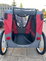 Doggyride original rood, Fietsen en Brommers, Fietsaccessoires | Aanhangers en Karren, Ophalen, Zo goed als nieuw, Hondenkar