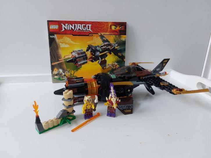 Lego Ninjago 70747 Boulder Blaster, Kinderen en Baby's, Speelgoed | Duplo en Lego, Zo goed als nieuw, Lego, Complete set, Ophalen of Verzenden