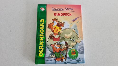 Boek Geronimo Stilton Oerknagers 7 – Dinopech, Boeken, Kinderboeken | Jeugd | onder 10 jaar, Zo goed als nieuw, Fictie algemeen