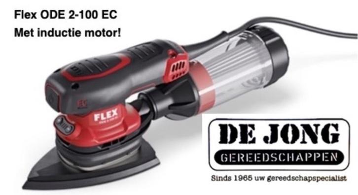 Flex  ODE 2-100 EC Deltaschuurmachine Zeker Beste koop, Doe-het-zelf en Verbouw, Gereedschap | Schuurmachines, Nieuw, Vlakschuurmachine