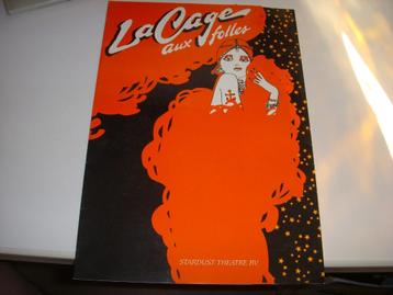 Uitnodiging première musical La Cage aux folles uit 1995 beschikbaar voor biedingen
