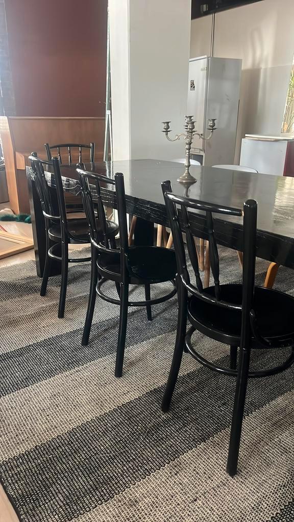 Stoelen set 8 stuks, Huis en Inrichting, Complete eetkamers, Zo goed als nieuw, 4 tot 6 stoelen, Ophalen of Verzenden