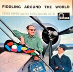 7"-EP/SINGLE  FRANS POPTIE - Fiddling Around The World, Ophalen of Verzenden, Gebruikt, EP