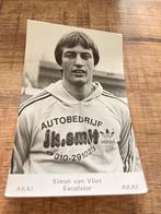 Simon van Vliet - Excelsior Spelerskaart, Verzamelen, Ophalen of Verzenden, Gebruikt, Overige binnenlandse clubs, Spelerskaart