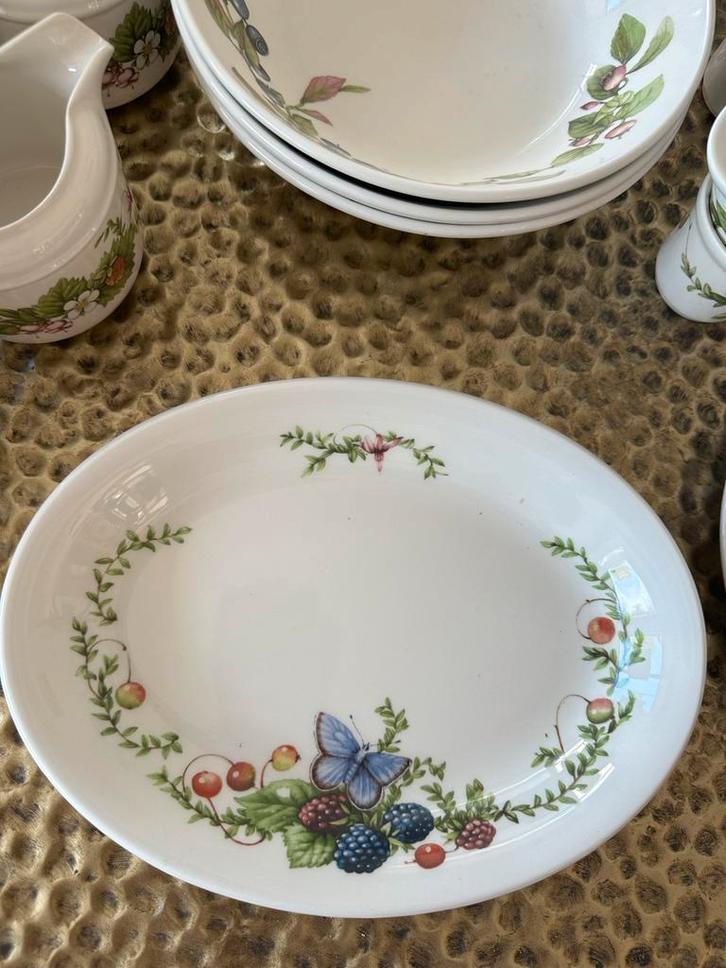 Marjolein Bastin "Libelle" Theeservies - J&G Meakin, Antiek en Kunst, Antiek | Servies compleet, Ophalen