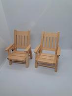 Tuinstoelen 1:12, Ophalen of Verzenden, Zo goed als nieuw, Poppenhuis