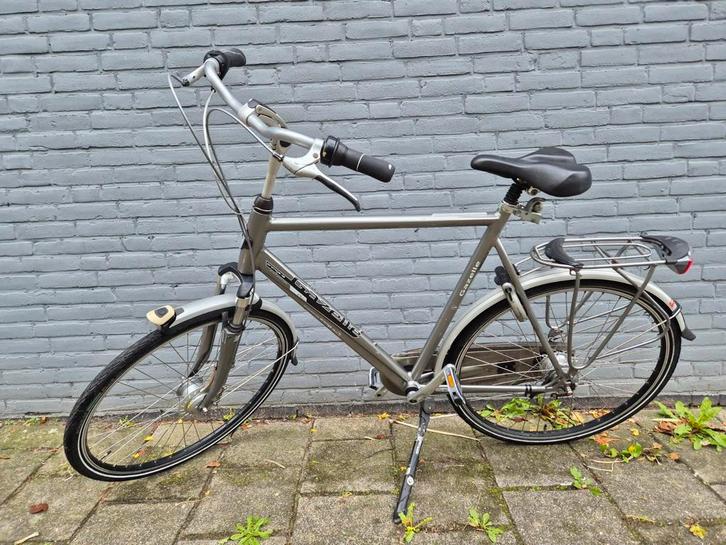 Grote Gazelle herenfiets, Fietsen en Brommers, Fietsen | Heren | Herenfietsen, Gebruikt, Gazelle, 65 cm of meer, Versnellingen
