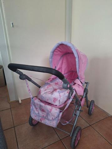 Poppenwagen buggy Baby Born incl. Luiertasje beschikbaar voor biedingen