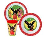 Bing Konijn Kinderservies met Beker - Magnetron, Ophalen of Verzenden, Nieuw, Overige typen