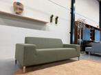 Nieuw Gelderland 6511 Bank 2,5 zits Eucalyptus groen Stof, Huis en Inrichting, 75 tot 100 cm, Ophalen of Verzenden, Rechte bank