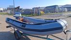 Rubberboot DSB 380 Evinrude 25pk tweetakt met trailer, Watersport en Boten, Rubberboten, Gebruikt, Hout, Benzine, Minder dan 70 pk