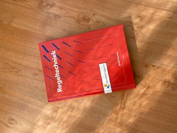 Regeltechniek HBO Werktuigbouwkunde - Leerboek, Boeken, Studieboeken en Cursussen, Gelezen, HBO, Beta, Ophalen of Verzenden