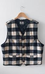 Vintage 90s Levis Buffalo Plaid Check Flannel gilet XL, Kleding | Heren, Ophalen of Verzenden, Gedragen, Maat 56/58 (XL), Levi’s