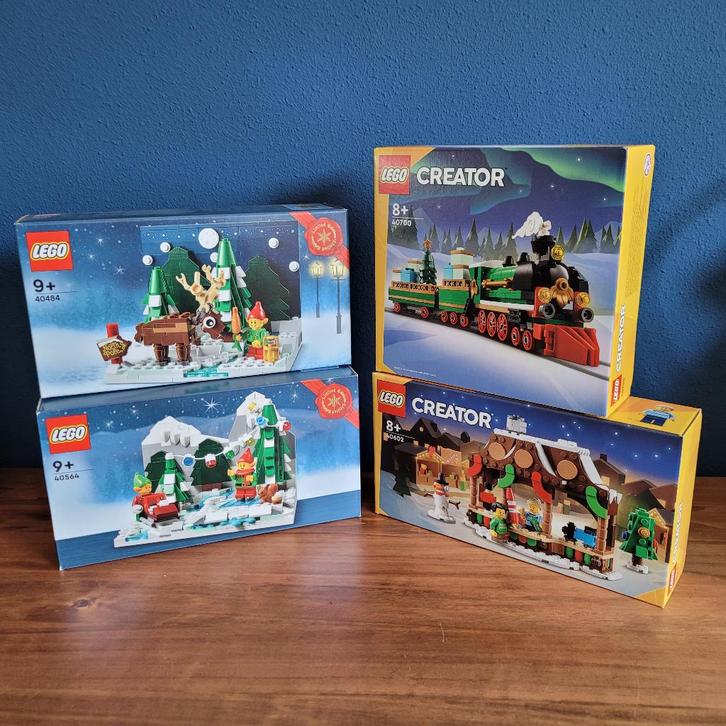 Legosets 40484, 40564, 40602 en 40700, Kinderen en Baby's, Speelgoed | Duplo en Lego, Nieuw, Lego, Complete set, Ophalen of Verzenden