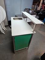 te koop RVS uitgifte bar biertafel opklapbaar incl.spoelbak, Ophalen, Gebruikt, Overige typen, Overige