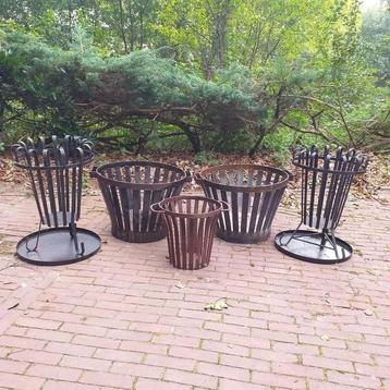 Vuurkorf vuurschaal van dik staal xxl  beschikbaar voor biedingen