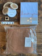 Baby unisex jollein ledikant setje deken laken caramel, Ophalen of Verzenden, Nieuw, 100 cm of meer, Deken