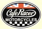 Cafe Racer Motorcycles Union Jack sticker #13, Motoren, Accessoires | Stickers