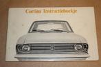 Ford Cortina Instructieboekje - 1968, Auto diversen, Ophalen of Verzenden
