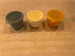 3 Kleine Bewaarbakjes, Huis en Inrichting, Ophalen of Verzenden, Zo goed als nieuw