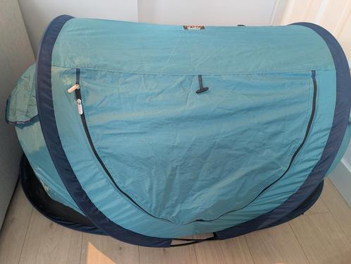 Deryan peuter tentje/ campingbedje, Caravans en Kamperen, Tenten, tot en met 2, Zo goed als nieuw, Ophalen of Verzenden