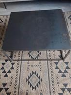 Handgemaakte stalen salontafel., Ophalen, Overige materialen, 50 tot 100 cm, 50 tot 100 cm