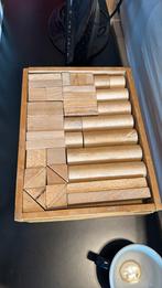Houten Bouwblokken Set, Antiek en Kunst, Antiek | Speelgoed, Ophalen